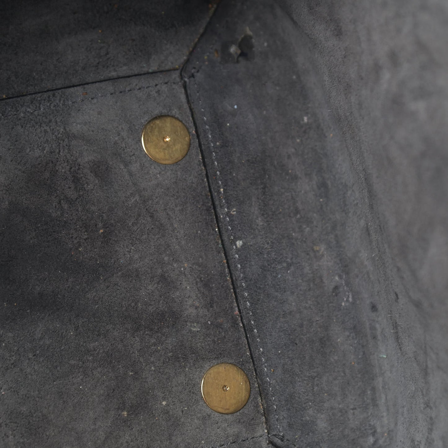 Grained Calfskin Mini Belt Bag Grey