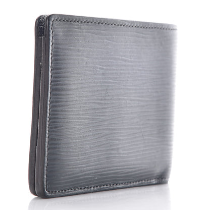 Louis Vuitton Epi Multiple Wallet Blue Nuit 3 of 8