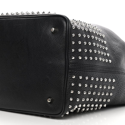 Burberry Calfskin Studded Medium Susanna Hobo Black 9 of 9