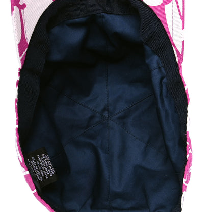 Chanel Cotton CC Cap Hat Pink White 4 of 4