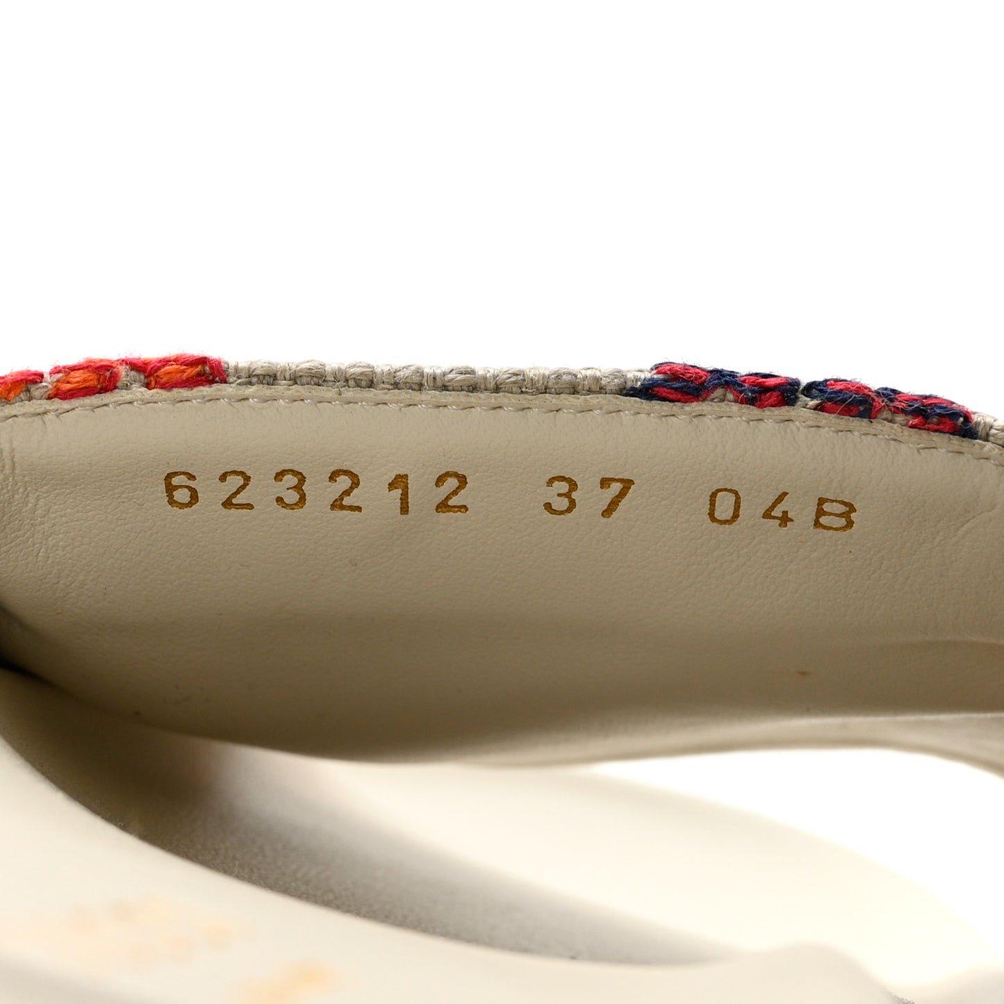 Linen Psychedelic Mini GG Monogram Angelina Platform 55mm Slide Sandals 37 Multicolor