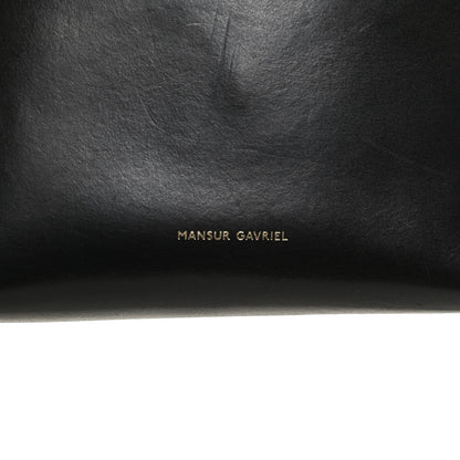 Mansur Gavriel Saffiano Mini Bucket Bag Black 6 of 12