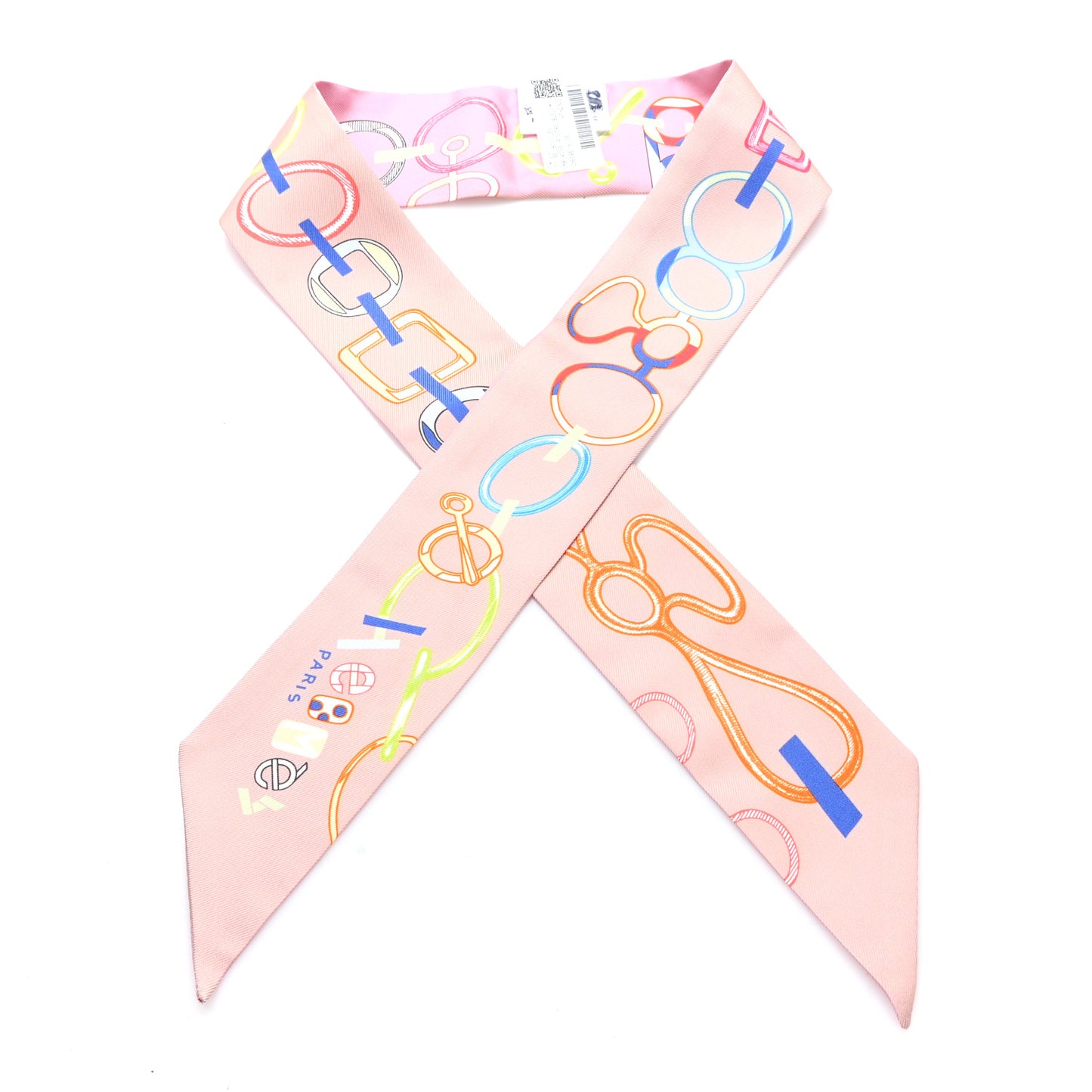 Silk Do Re Boucles Twilly Rose Poudre Bleu