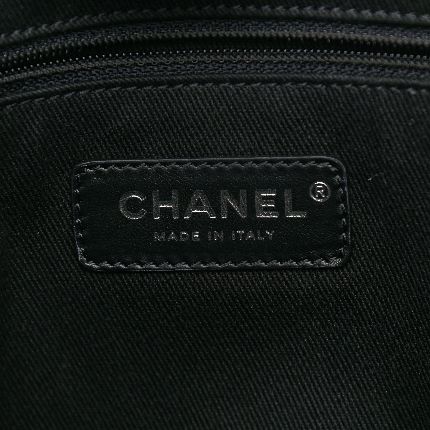Chanel Mixed Fibers Calfskin Small Deauville Tote Black 5 of 10