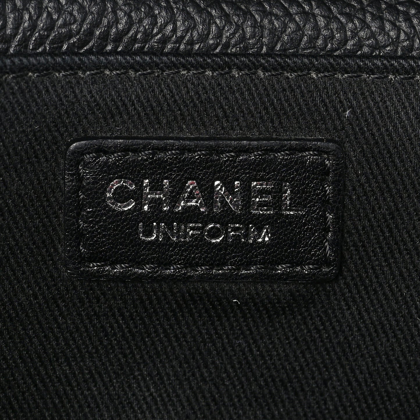 Grained Calfskin Quilted 2.55 Reissue Flap Belt Bag Clutch Black