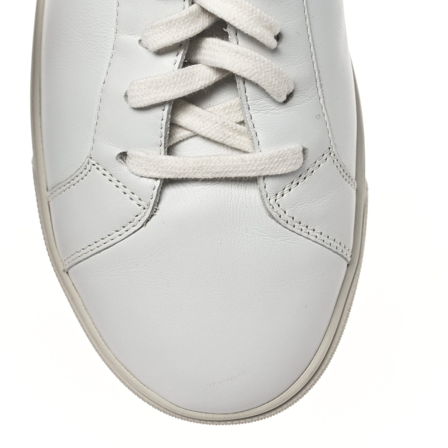 Calfskin Andy Low Top Sneakers 41 Blanc Optique