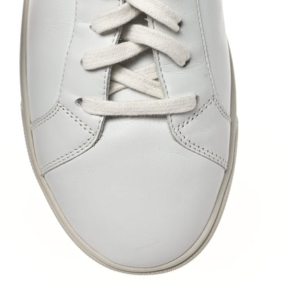 Saint Laurent Calfskin Andy Low Top Sneakers 41 Blanc Optique 9 of 10
