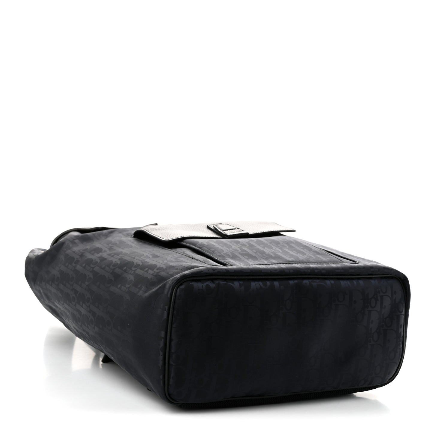 Nylon Oblique Motion Backpack Blue