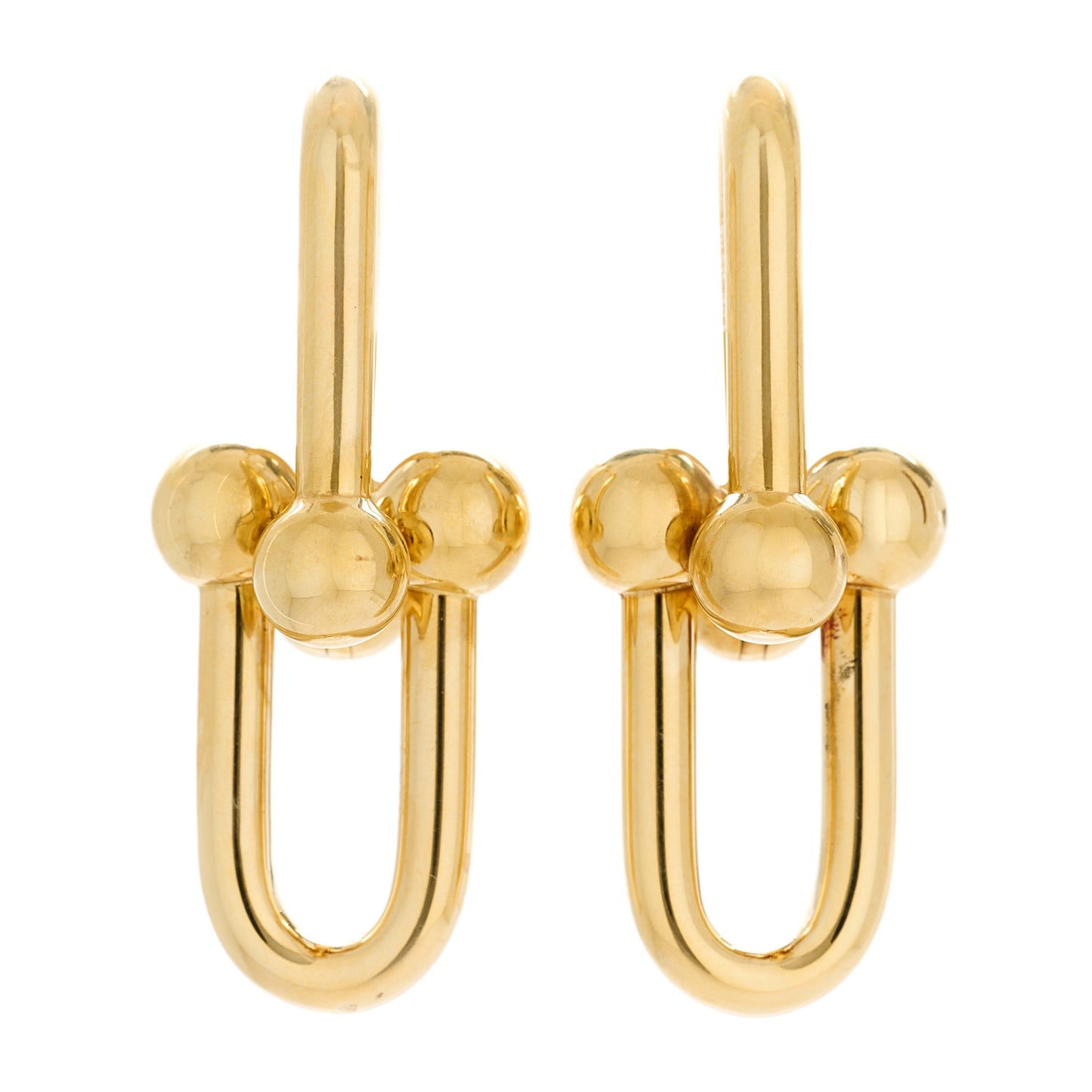 18K Yellow Gold Extra Large HardWear Link Earrings