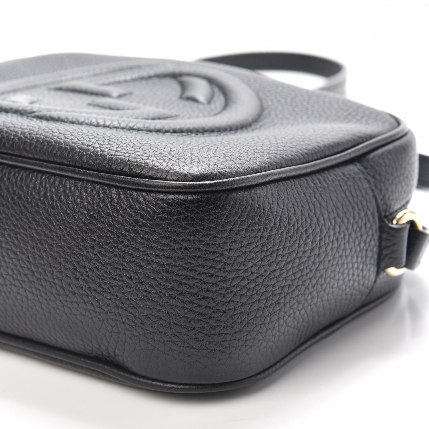 Gucci Pebbled Calfskin Small Soho Disco Bag Black 9 of 10