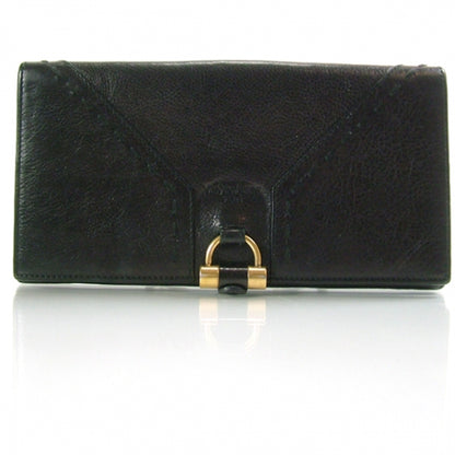 Saint Laurent Leather Muse Wallet Black 1 of 8