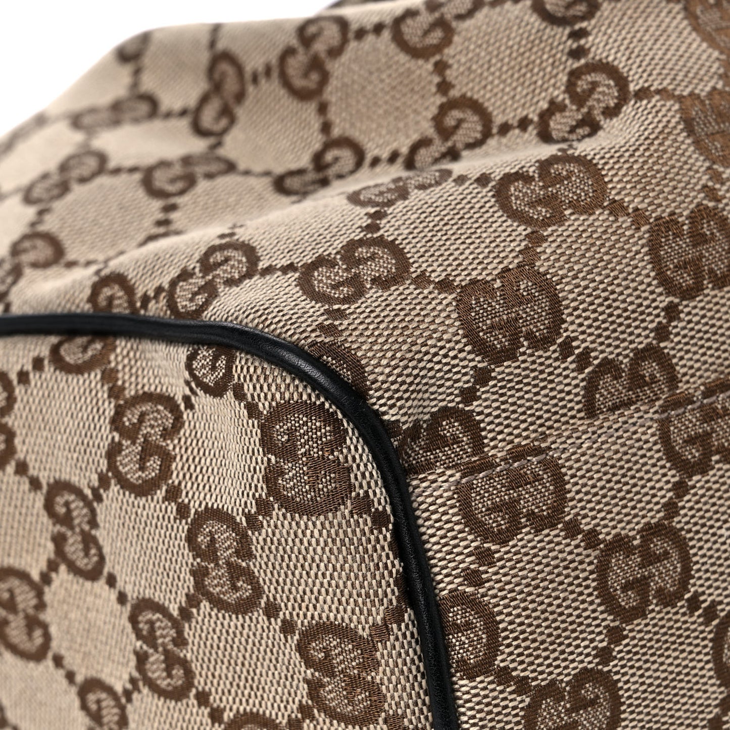 Monogram Medium Sukey Tote Beige Ebony Black