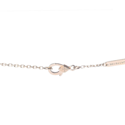 Van Cleef & Arpels 18K Yellow Gold Diamond Yellow Mother of Pearl Vintage Alhambra Pendant Necklace 5 of 8