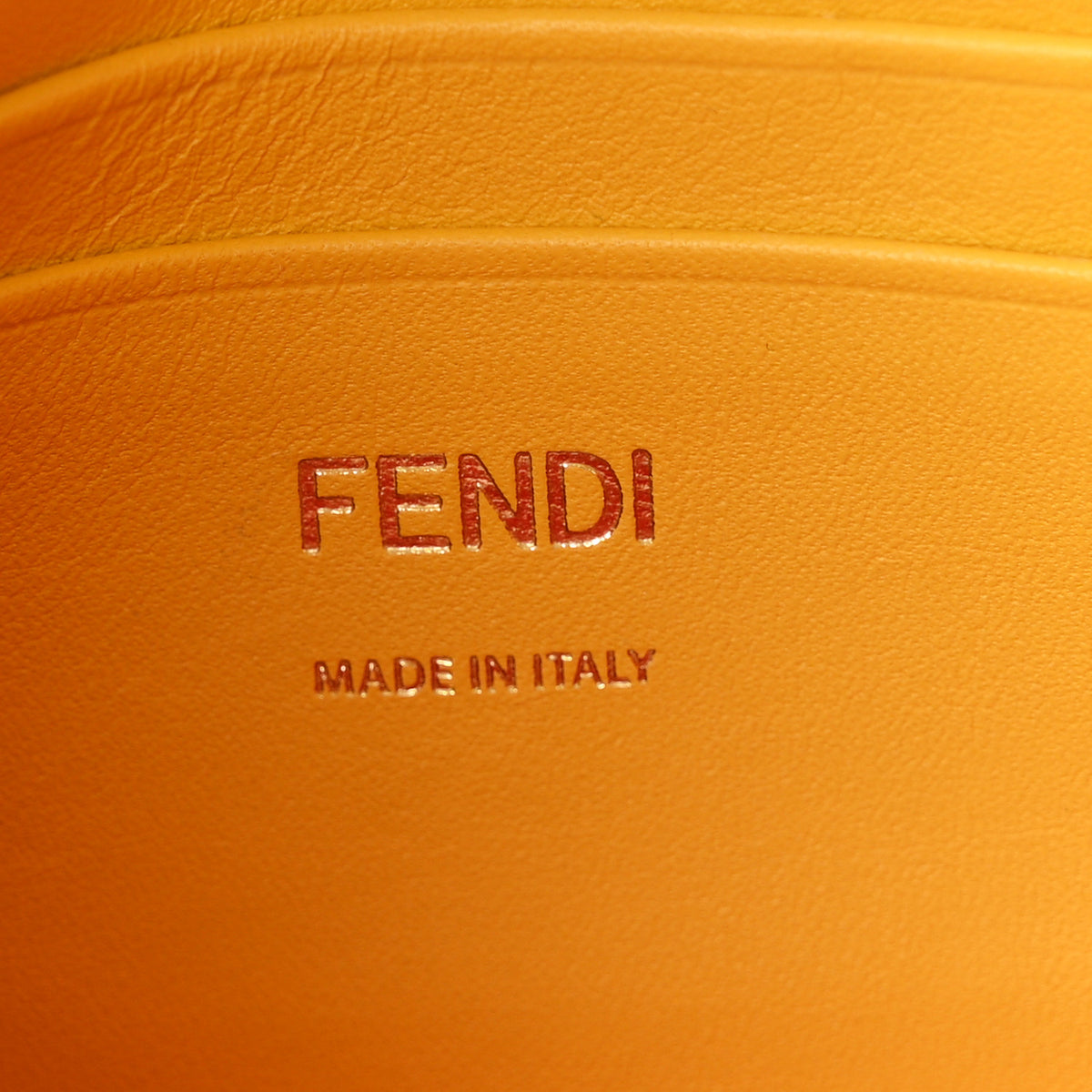 Fendi Nappa Rabbit Fox Fur Monster Eyes Mimosa 6 of 11