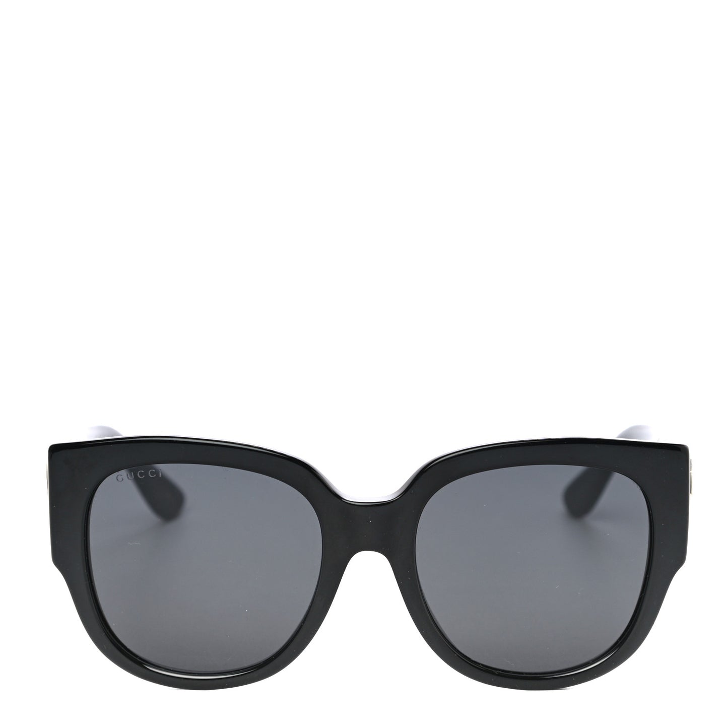 Acetate Square Frame Sunglasses GG0142SA Black