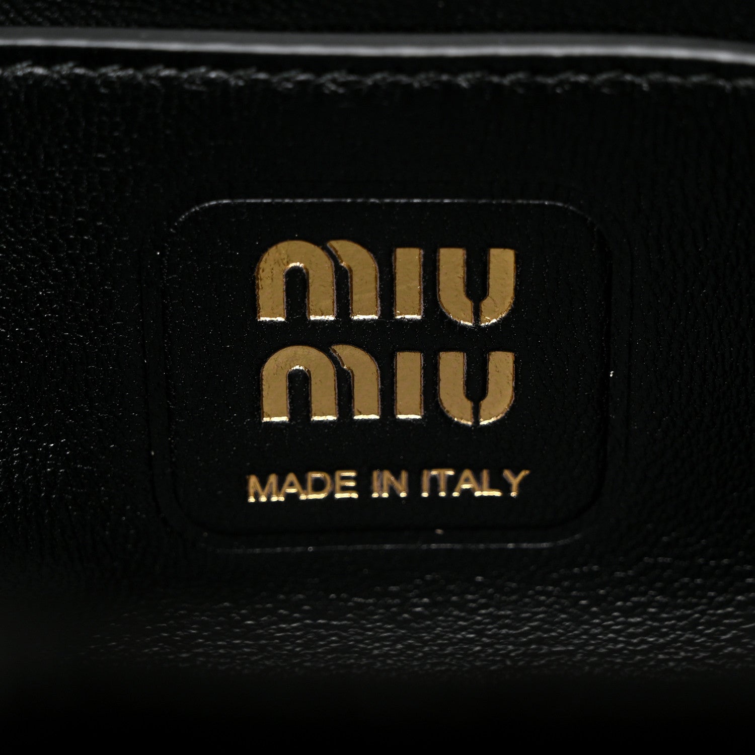Miu Miu Nappa Matelasse Shoulder Bag Black 6 of 9
