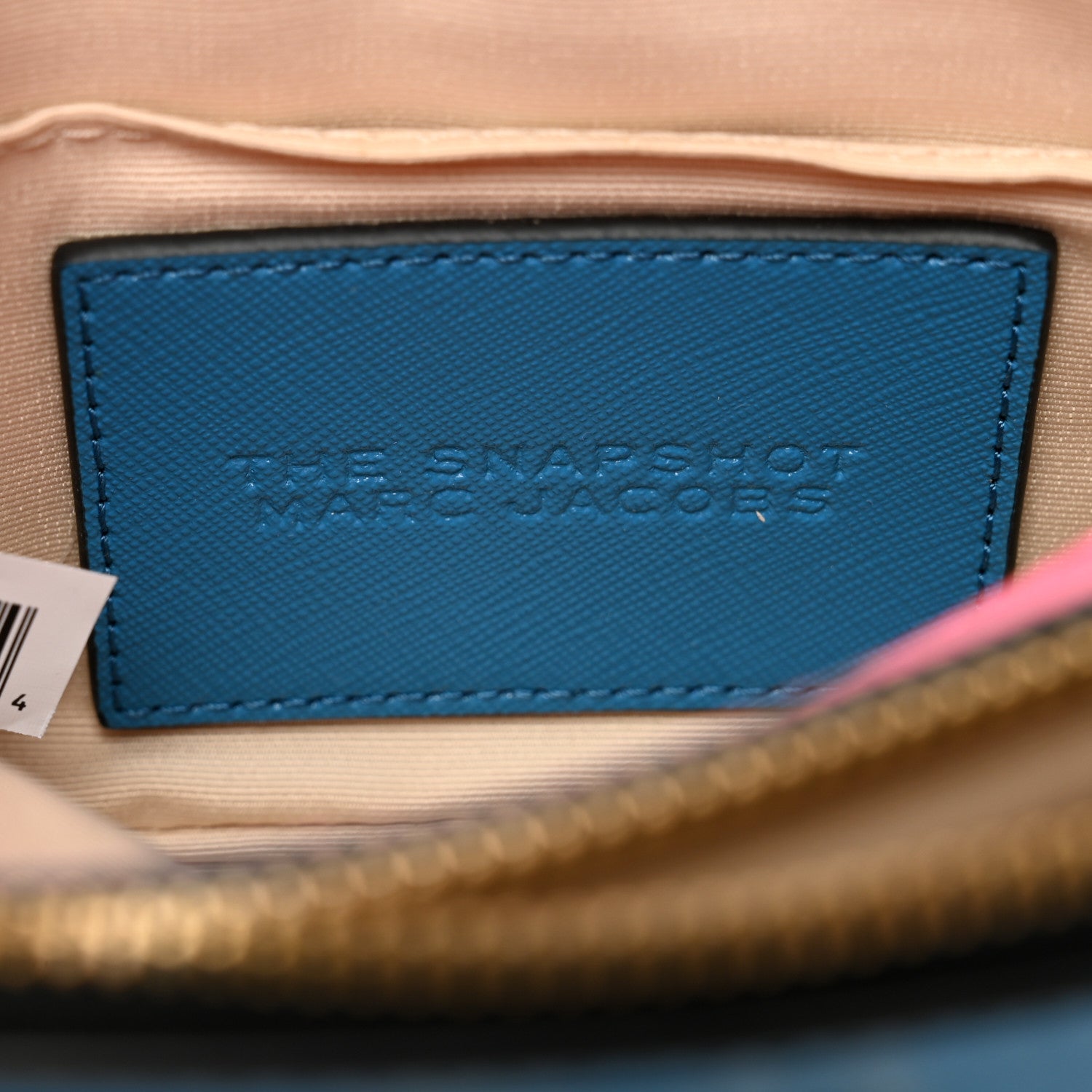 Marc Jacobs Saffiano Small Snapshot Camera Bag Blue Multicolor 7 of 11