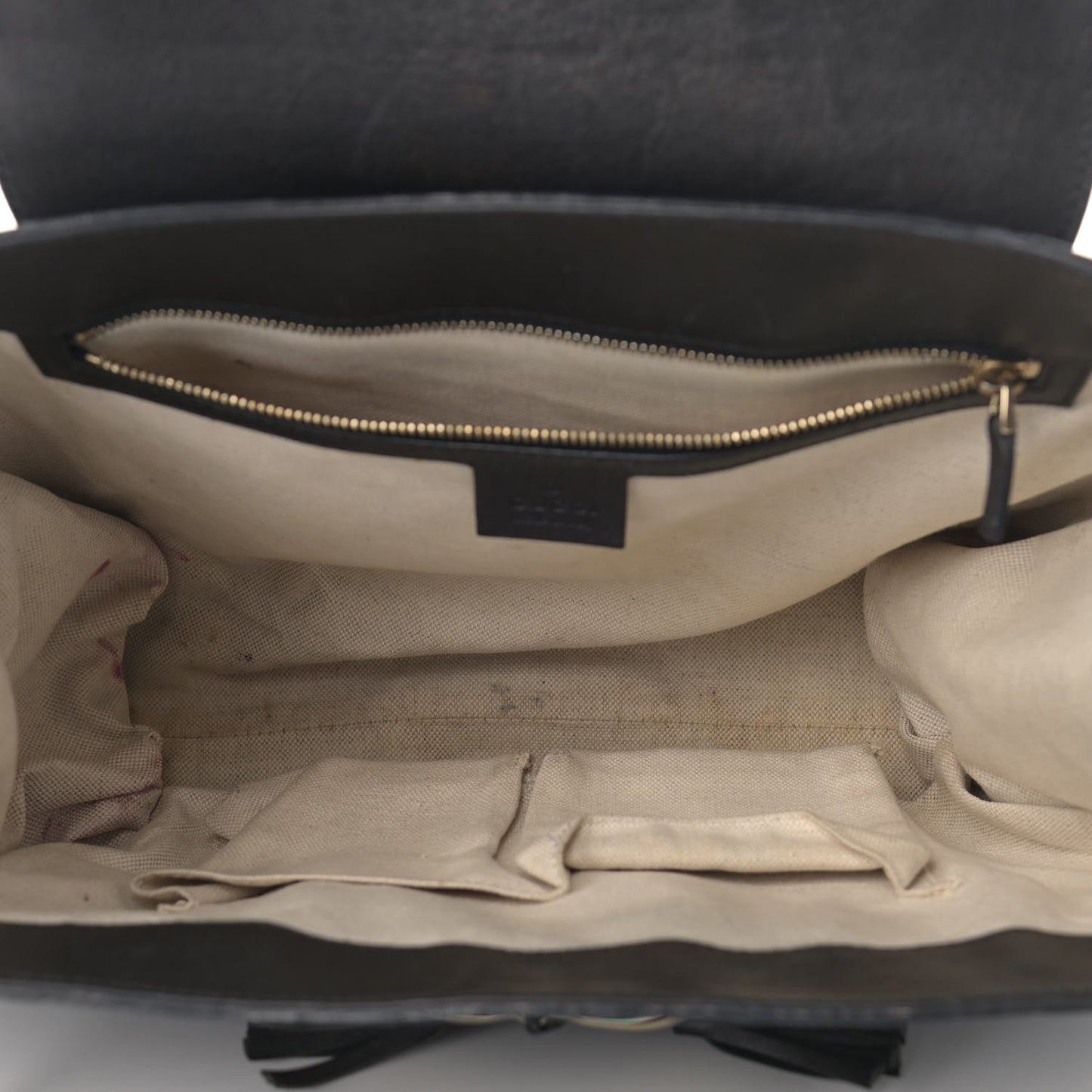 Guccissima Large Emily Chain Shoulder Bag Black