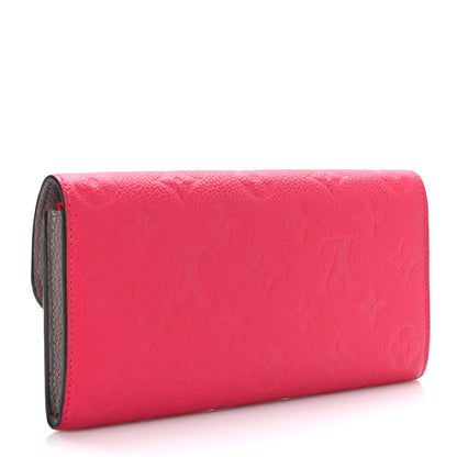Louis Vuitton Empreinte Emilie Wallet Hot Pink 3 of 7