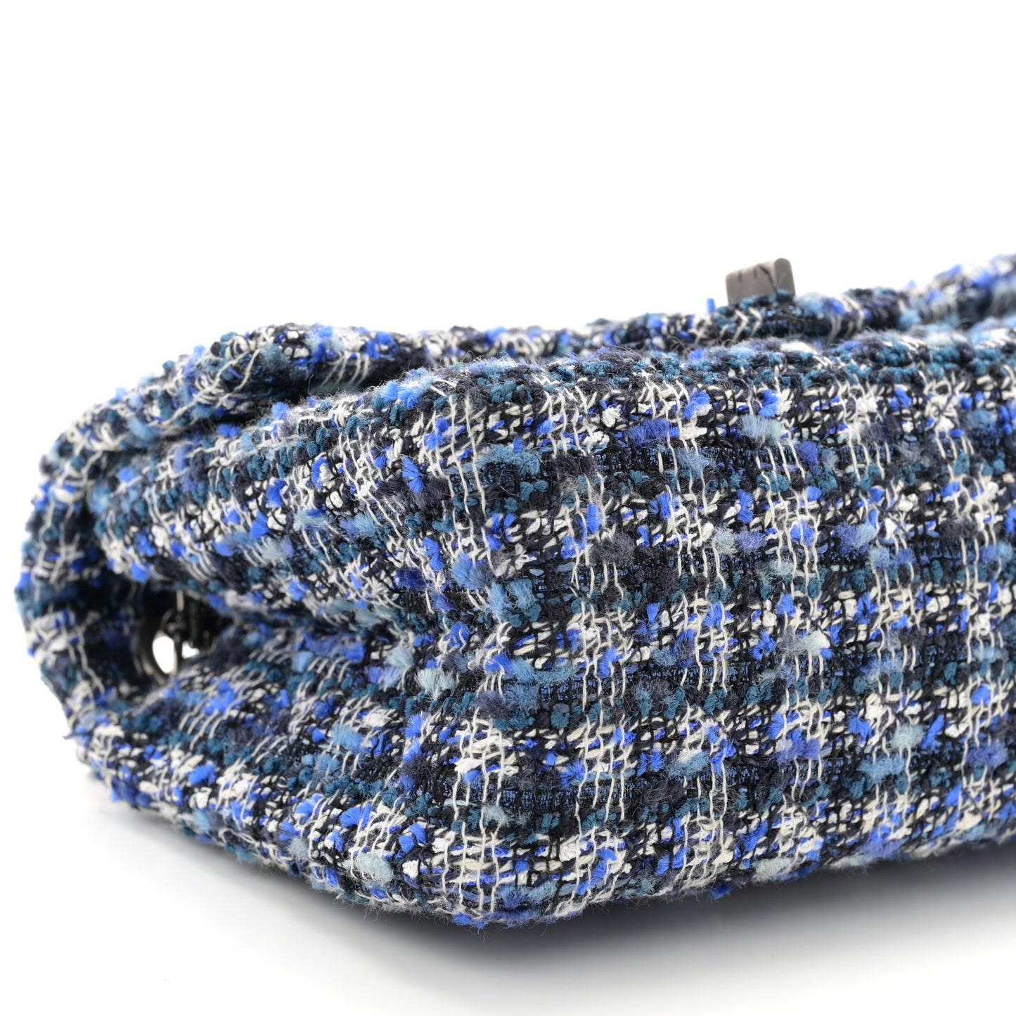 Tweed Quilted 2.55 Reissue Mini Flap Blue