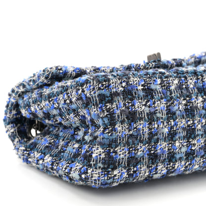 Chanel Tweed Quilted 2.55 Reissue Mini Flap Blue 9 of 10