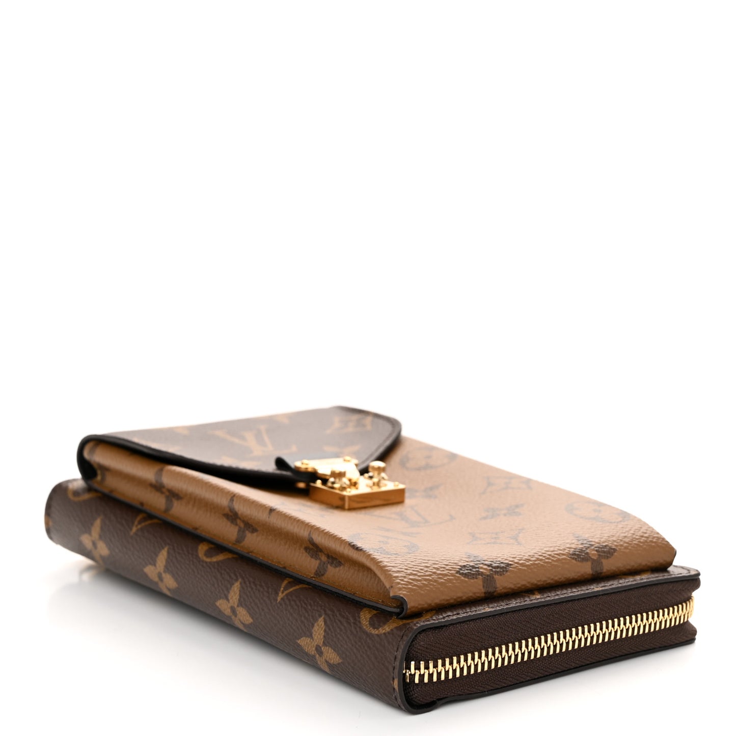 Reverse Monogram Metis Vertical Zippy Wallet