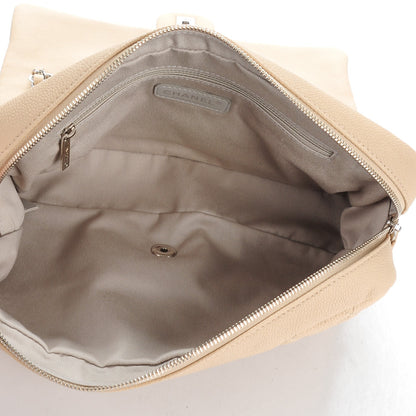 Chanel Caviar Quilted Jumbo Easy Flap Beige 5 of 8