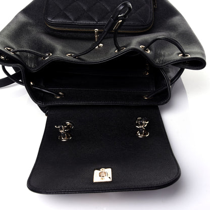 Chanel Caviar Quilted Business Affinity Backpack Black 10 of 11