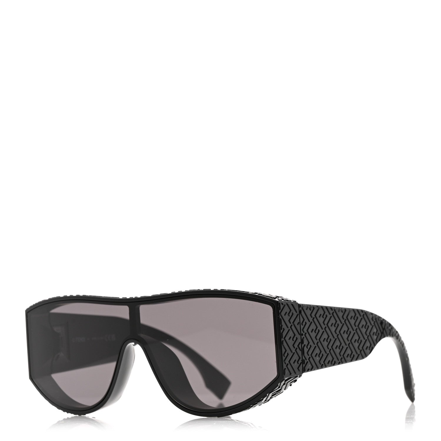 Fendi Acetate Lab Mask Sunglasses FE40128I Black 1 of 8