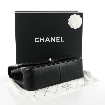 Chanel Caviar Quilted Jumbo Double Flap Black 4 of 8
