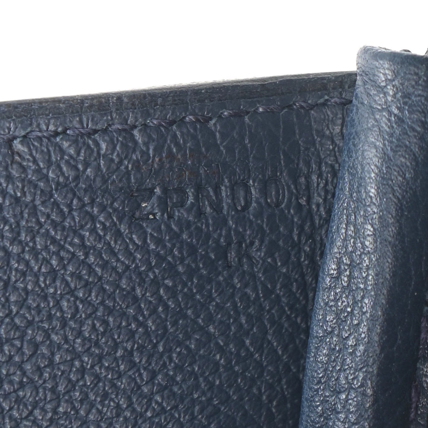 Evercolor Wool HAC Travel Birkin 50 Bleu Nuit