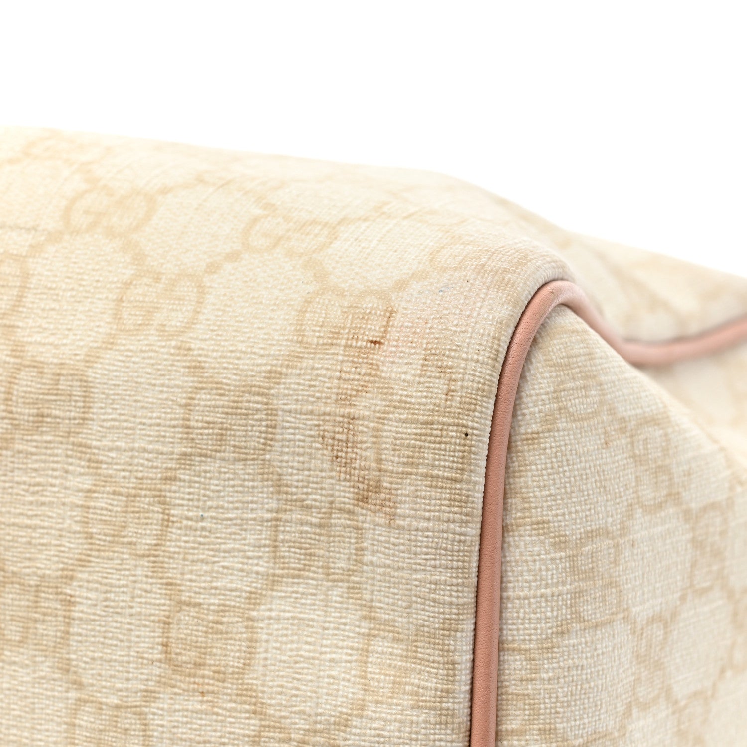 Gucci GG Plus Monogram Web Stripe Medium Joy Boston Pink 13 of 14