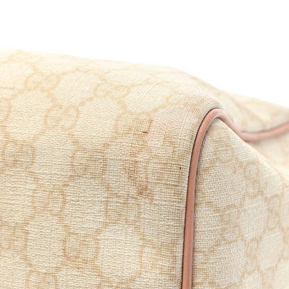 Gucci GG Plus Monogram Web Stripe Medium Joy Boston Pink 13 of 14