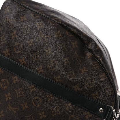 Louis Vuitton Monogram Macassar Keepall Bandouliere 55 10 of 13