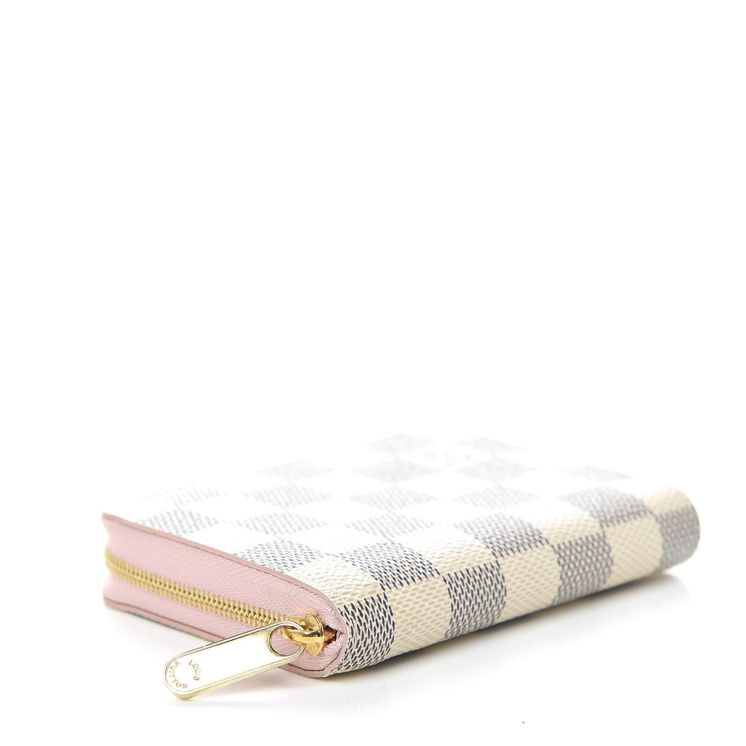Louis Vuitton Damier Azur Zippy Coin Purse Rose Ballerine 4 of 6