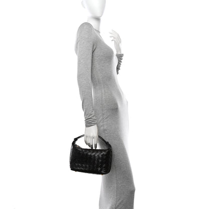 Bottega Veneta Calfskin Nappa Intrecciato Mini Wallace Fondant 2 of 14