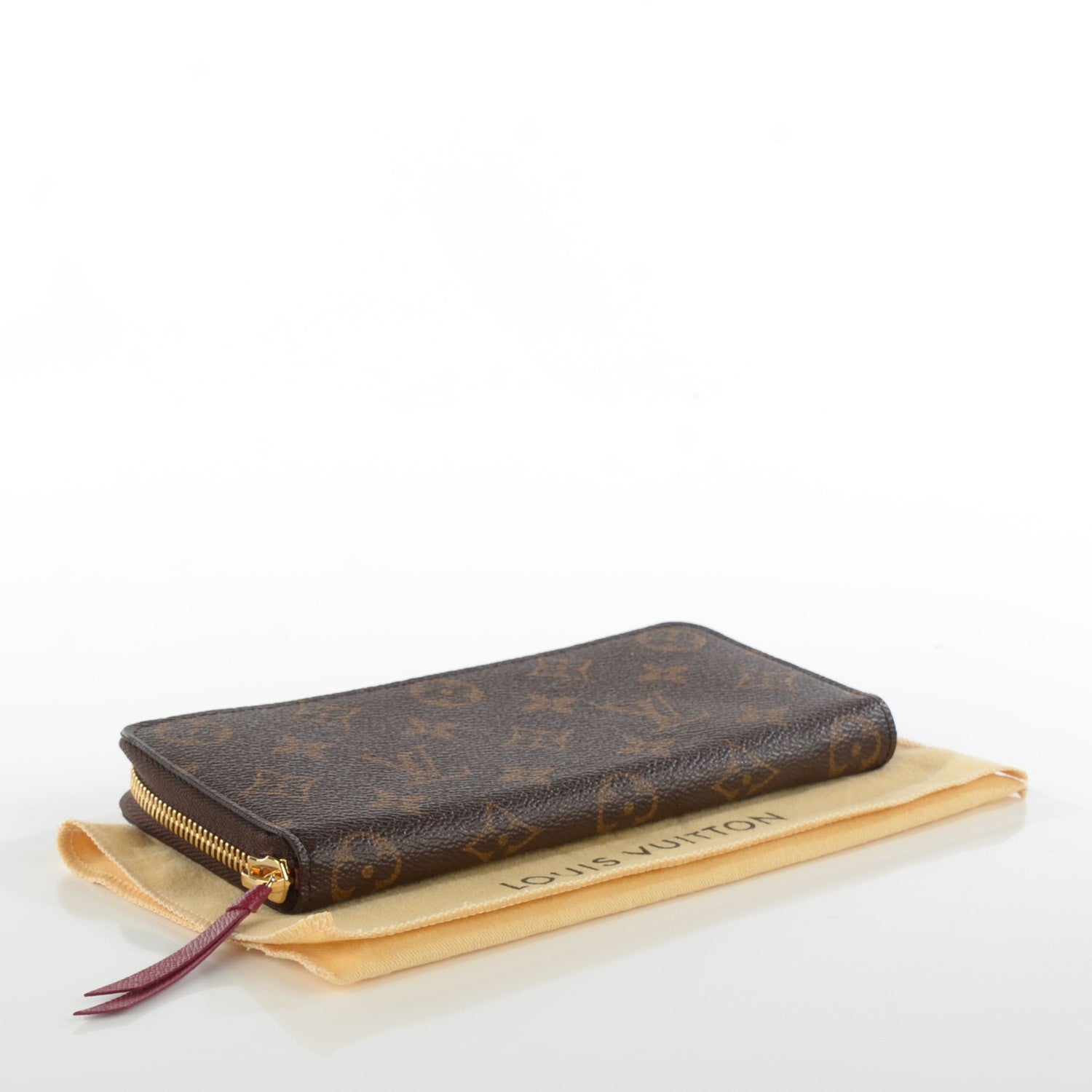 Louis Vuitton Monogram Clemence Wallet Fuchsia 4 of 7