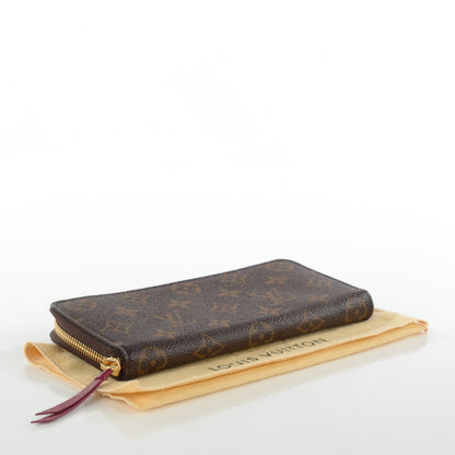 Louis Vuitton Monogram Clemence Wallet Fuchsia 4 of 7