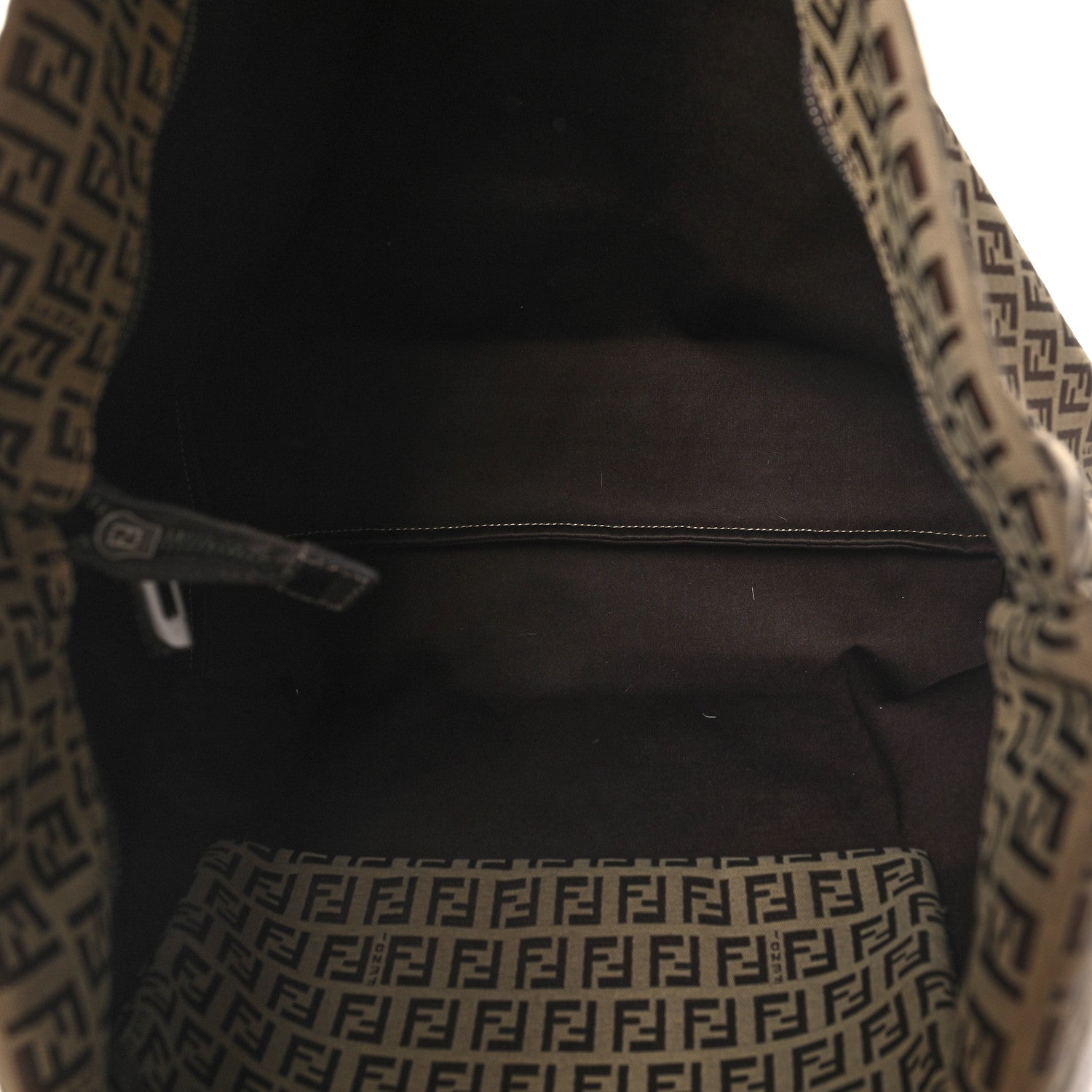 Fendi Zucchino Tote Brown 6 of 12