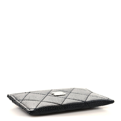 Chanel Caviar Quilted Card Holder Black 4 of 9