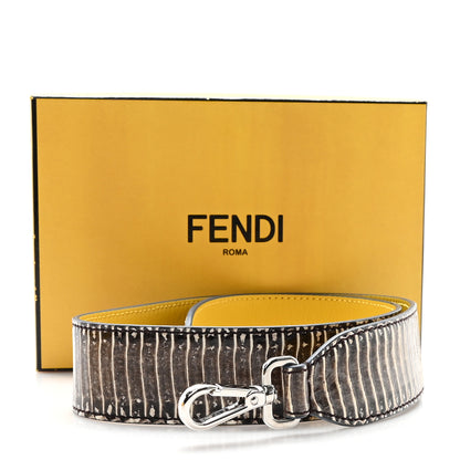 Fendi Elaphe Strap You Yellow 4 of 4