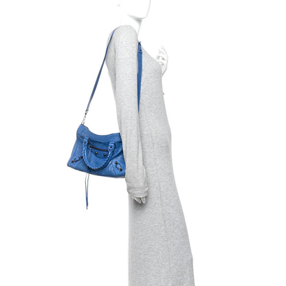 Balenciaga Agneau Arena Classic Hardware Small Le City Blue 2 of 10