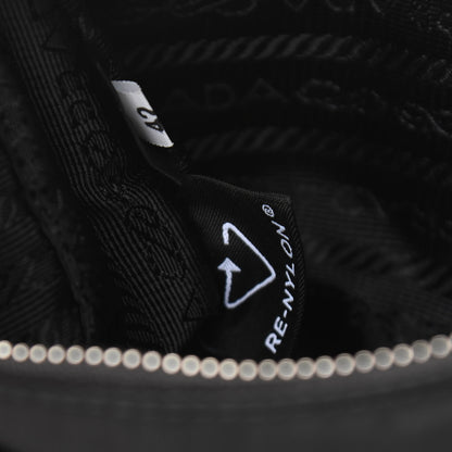 Prada Tessuto Nylon Saffiano Mini Re-Edition 2005 Bag Black 8 of 11