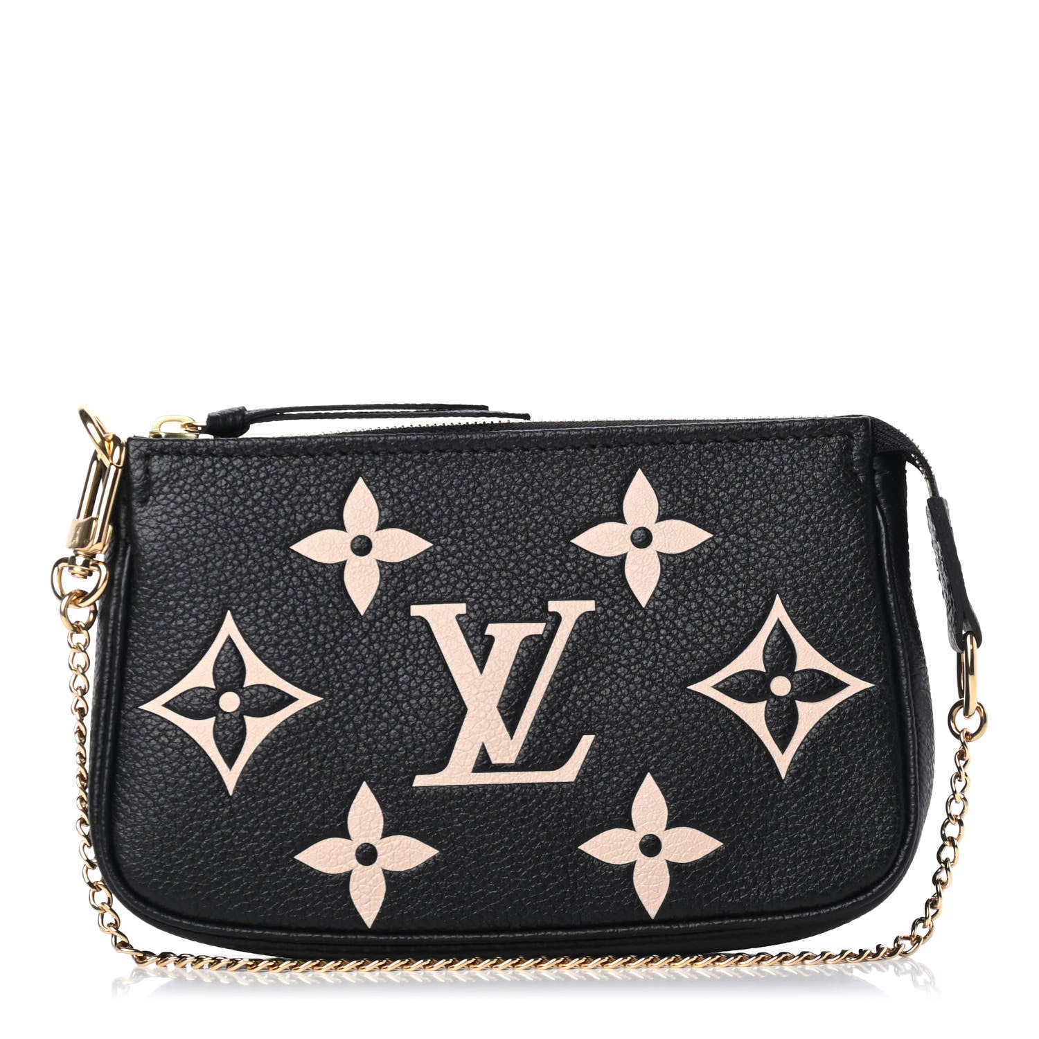 Louis Vuitton Empreinte Monogram Giant Mini Pochette Accessories Black 1 of 4