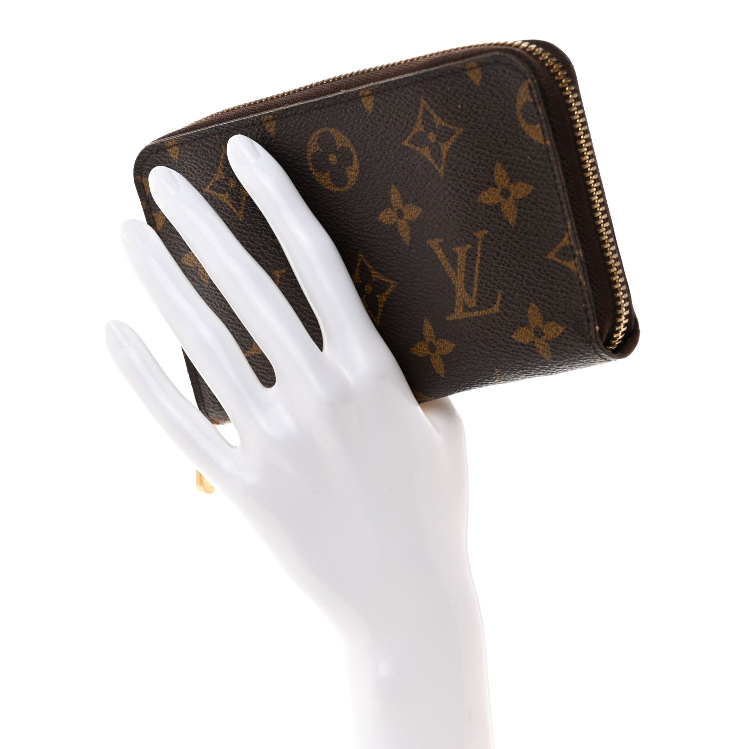 Louis Vuitton Monogram Zippy Compact Wallet 2 of 9