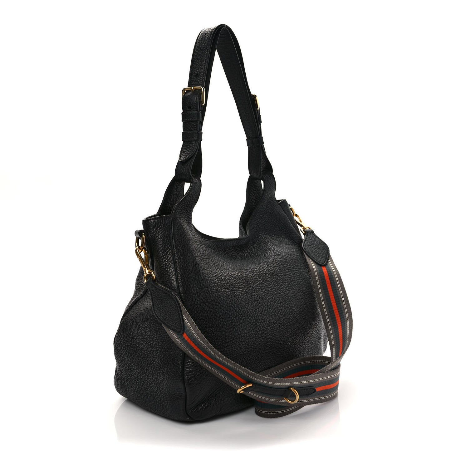 Vitello Daino Bag Black