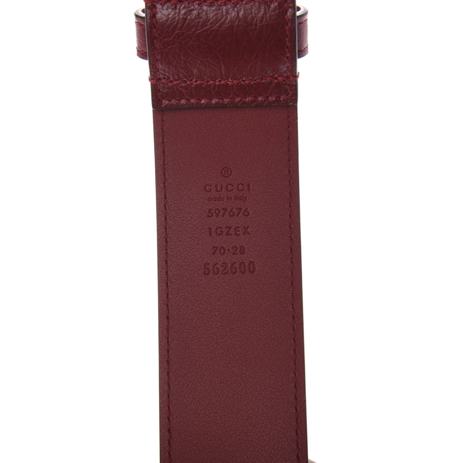 Gucci Fluffy Calfskin Mini Morpheus Belt Bag 70 28 Red 11 of 12