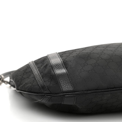 Gucci Monogram Medium Abbey Convertible Tote Black 5 of 10