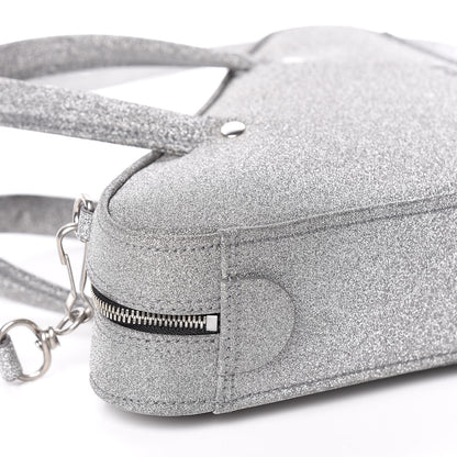 Balenciaga Glitter XS Triangle Duffle Argent Black 8 of 11