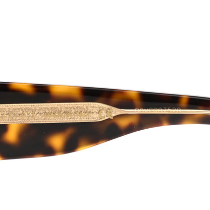 Gucci Snakeskin Acetate Square Sunglasses GG0484S Havana 6 of 7